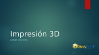 Presentacion impresion 3D Mundo Maker