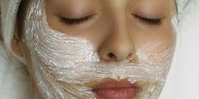 Limpieza facial: aplicación de exfoliante