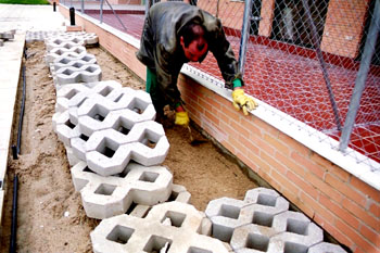 Trabajos de pavimentación