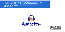 Introducción a Audacity