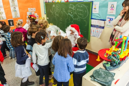 Los RRMM y Papá Noel en INF 5C 13