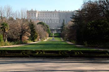 Parque del Moro y Palacio Real, Madrid