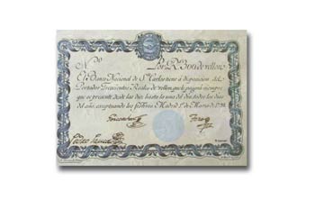 Anverso de Reales de Vellón