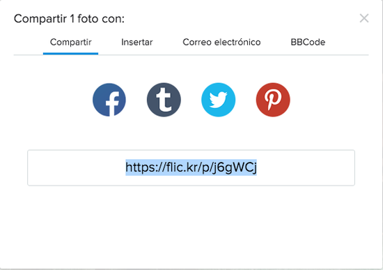 Compartir Flickr