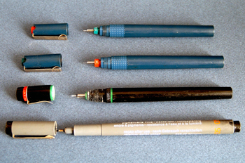 Material de dibujo lineal