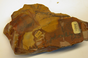 Cuarzo, var. microcristalina jaspe