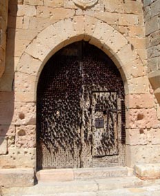 Herraje de puerta del Castillo de Pedraza, Segovia, Castilla y L