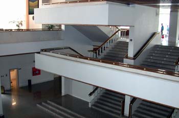 Hall del Auditorio Nacional de Música de Madrid