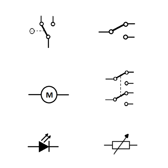 Símbolos electricidad