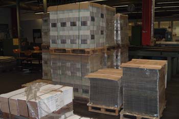 Producto terminado listo para expedición