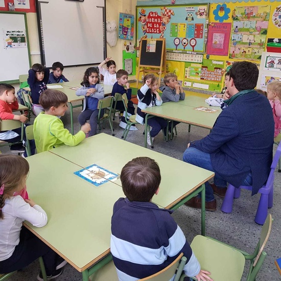 2020_03_04_El alcalde visita Ed Infantil_CEIP FDLR_Las Rozas 1
