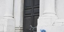 Detalle de la iglesia de San Michele, Lucca