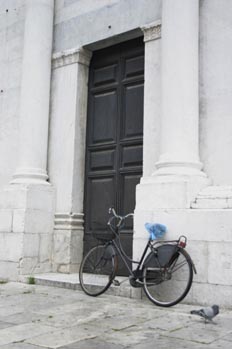 Detalle de la iglesia de San Michele, Lucca