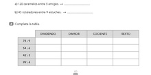 Ficha repaso: tema la división