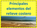 Presentación el relieve costero: principales elementos