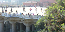 Gran Plaza, Parque Güell, Barcelona