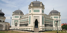 Mezquita Al Mashun, Medan, Sumatra, Indonesia