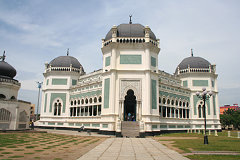 Mezquita Al Mashun, Medan, Sumatra, Indonesia