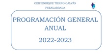 PGA 22-23 CEIP Enrique Tierno Galván, Fuenlabrada