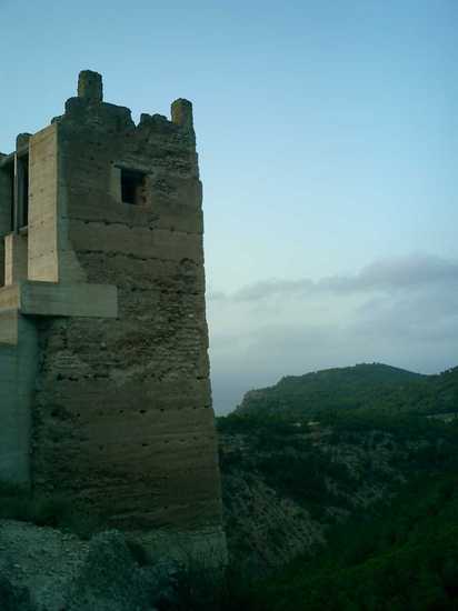Torre del castillo de Pliego (Murcia)
