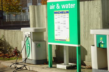 Máquina de agua y aire comprimido