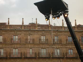 Fachada de la Plaza Mayor, Salamanca, Castilla y León