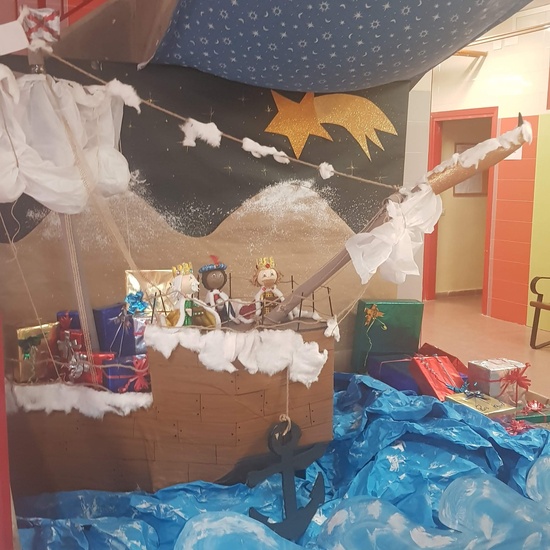 Decoración Navidad centro 1