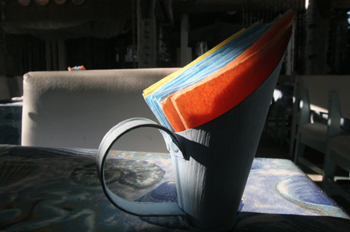 Mesa de bar en Puerto de Galinhas, Pernambuco, Brasil