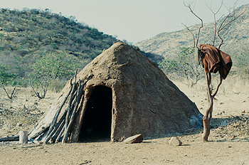 Choza nativa africana, Namibia