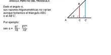 Trigonometría: 17.Razones dependientes