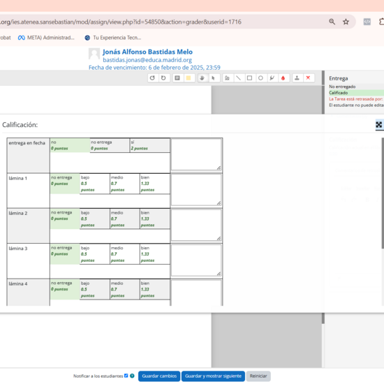 PRESENTACIÓN DE RÚBRICAS 2º CICLO SECUNDARIA