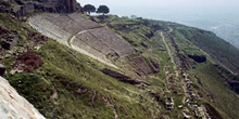 Teatro de la Acrópolis de Pérgamo, Turquía