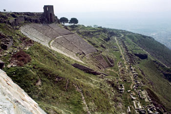Teatro de la Acrópolis de Pérgamo, Turquía