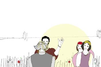 Cap. III. Don Quijote es armado caballero