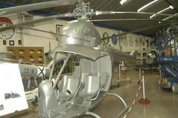 Helicóptero, Museo del Aire de Madrid