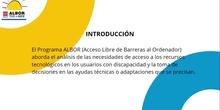 Presentación Programa ALBOR.