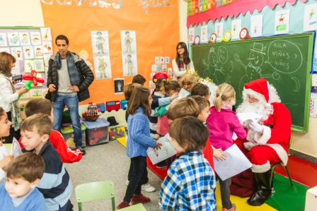 Los RRMM y Papá Noel en INF 5C 11