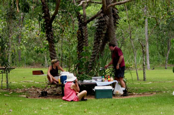 Día en el parque, Australia
