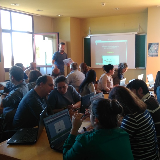 I Jornada de Programación, Robótica e Impresión 3D en educación para adultos. 04-04-2017 31