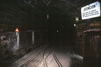 Mina imagen: Vista de la galería, Museo de la Minería y de la In