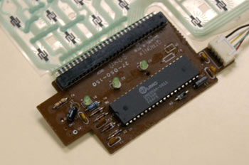 Detalle de controlador teclado