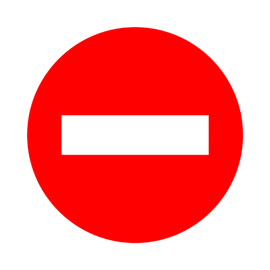 Entrada prohibida