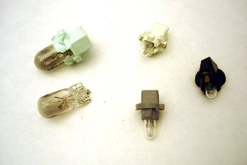 Lámparas sin casquillo con portalámparas