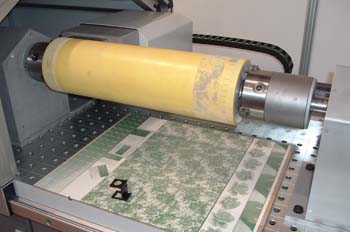 Control de impreso mediante cuentahílos