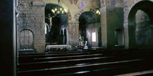 Nave central (hacia oriente) de San Julián de los Prados, Oviedo