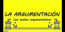 La argumentación. Los textos argumentativos (segundo ciclo)