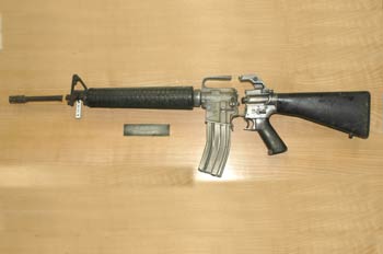 Ametralladora M-16, Museo del Aire de Madrid