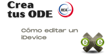Edita un iDevice con eXeLearning