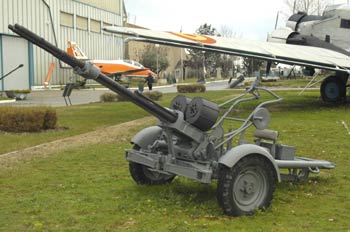 Cañón Antiaéreo, Museo del Aire de Madrid