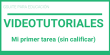 Una tarea sin calificar